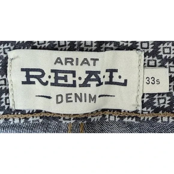 Ariat Real Rosa Bootcut Women's Jeans Sz 33 S Lita Med Wash Western Whisker - Picture 3 of 11
